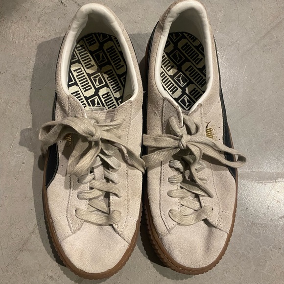 SUEDE PUMA Platform Whisper Rihanna - Picture 10 of 10